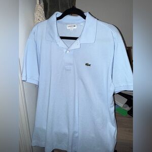 Lacoste Men's Sky Blue Polo Shirt